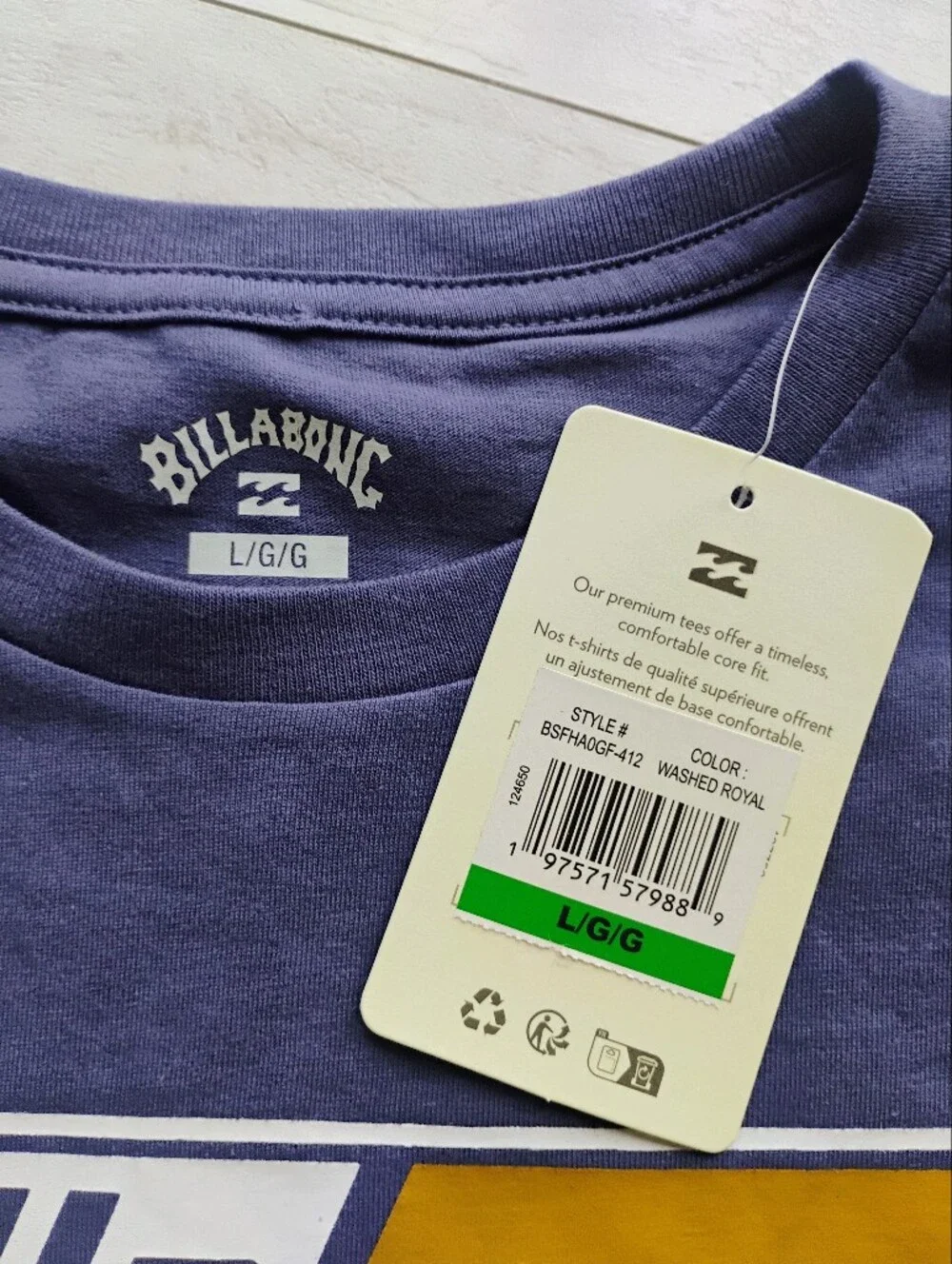 BILLABONG NEW Boys Retro Walled Short Sleeve T-Shirts 2pk